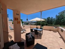 Spacious patio